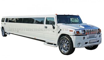 Свадебный лимузин Hummer H2 Limousine № М3839, белый