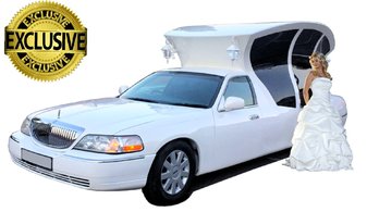 Свадебный лимузин Lincoln Continental № М5693, белый