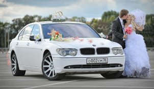 Автомобиль на свадьбу P3969