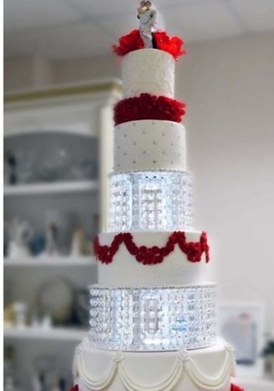 Свадебный торт М115098 - Кондитерская Мастерская тортов от Светланы