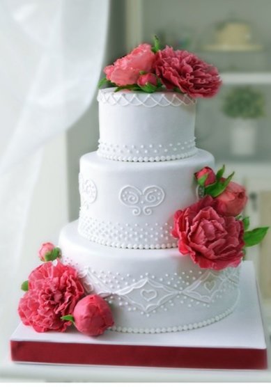 Свадебный торт М115112 - Кондитерская Мастерская тортов от Светланы