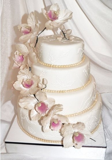 Свадебный торт М115114 - Кондитерская Мастерская тортов от Светланы