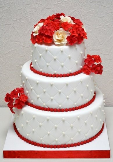 Свадебный торт М115116 - Кондитерская Мастерская тортов от Светланы