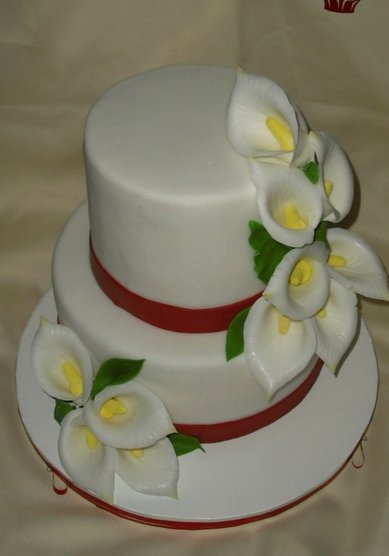 Свадебный торт К115144 - Кондитерская Камея