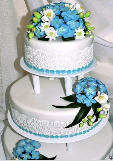 Свадебный торт М37914 - Кондитерская Мастерская тортов от Светланы