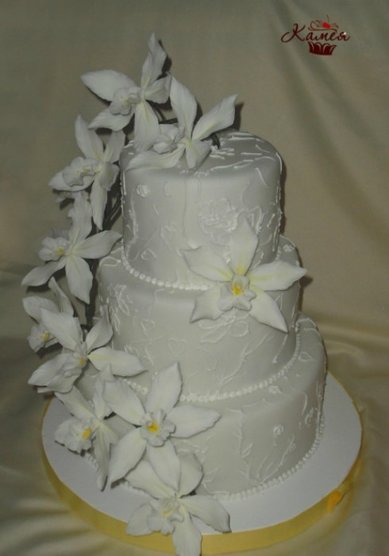 Свадебный торт К37918 - Кондитерская Камея
