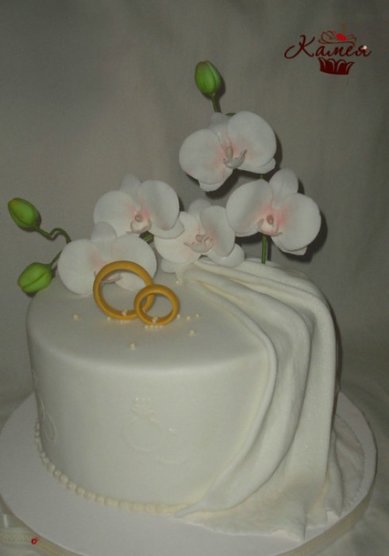 Торт на свадьбу К37919 - Кондитерская Камея
