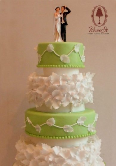 Торт на свадьбу К37921 - Кондитерская Камея