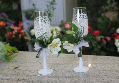 Аксессуар из цветов A8409 - Салон цветов Angel Grace