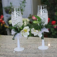 Аксессуар из цветов A8409