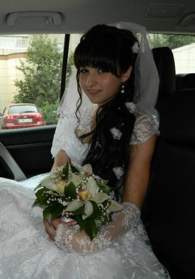 Прическа на свадьбу Б15030 - Стилист-визажист Елена Белоусова