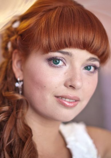 Прическа на свадьбу Б15032 - Стилист-визажист Елена Белоусова