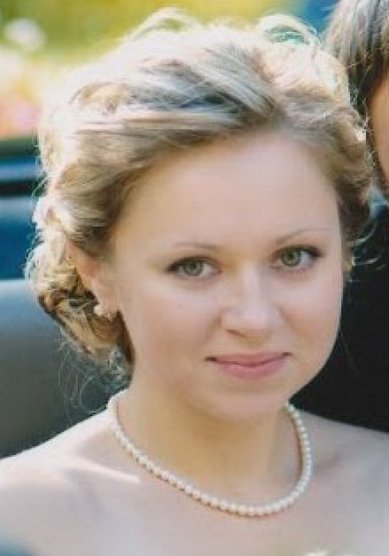 Прическа на свадьбу Б15028 - Стилист-визажист Елена Белоусова