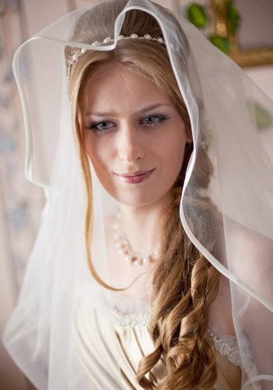 Свадебная прическа Б15031 - Стилист-визажист Елена Белоусова