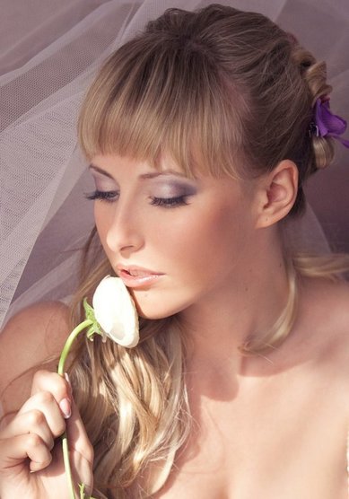 Свадебная прическа Т15087 - Стилист-визажист Татьяна Земледельцева