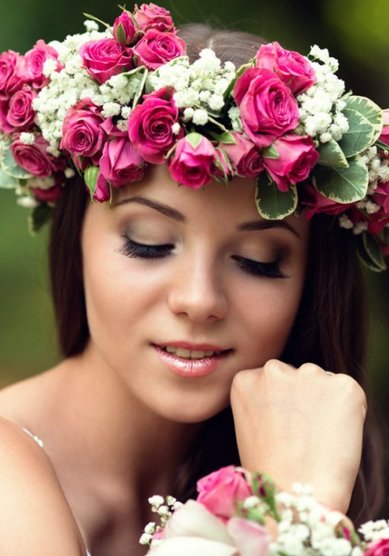 Свадебная прическа Т15891 - Стилист-визажист Татьяна Земледельцева