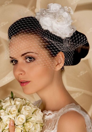 Прическа на свадьбу Т15898 - Стилист-визажист Татьяна Земледельцева