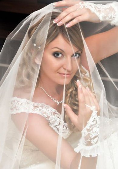 Прическа на свадьбу И15928 - Свадебный стилист Ирина Черных