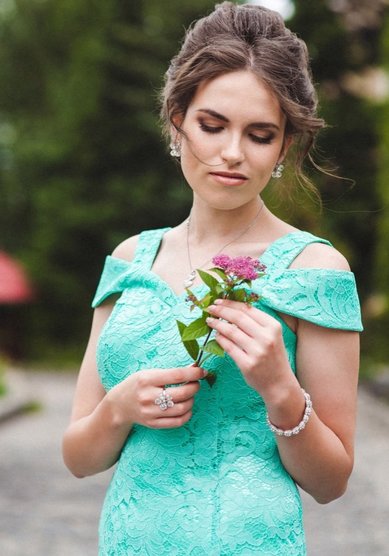 Прическа на свадьбу Т21040 - Стилист-визажист Татьяна Земледельцева