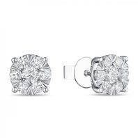 Обручальное кольцо E2011-1851360BD-М8241 из белого золота, гладкое