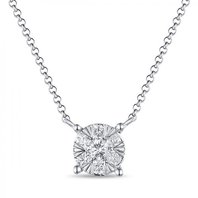 Обручальное кольцо N2011-1851489DD-М8246 из белого золота, гладкое