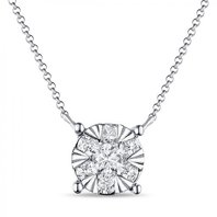 Обручальное кольцо N2011-1851491DD-М8248 из белого золота, гладкое