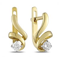 Обручальное кольцо E108-198470C65D-М8302 из желтого золота, гладкое