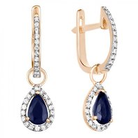 Обручальное кольцо E108-351423CS-R17-М8303 из красного золота, гладкое