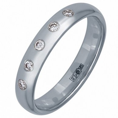 Обручальное кольцо Д11667 - Ювелирный салон Дворец Обручальных Колец