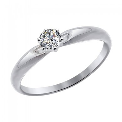 Помолвочное кольцо З14627 - Сеть ювелирных салонов ЗОЛОТОЙ ВЕК