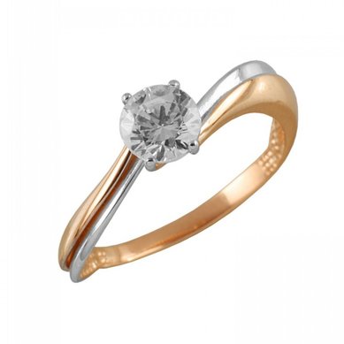 Помолвочное кольцо З14632 - Сеть ювелирных салонов ЗОЛОТОЙ ВЕК