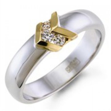 Обручальное кольцо М3856 - Ювелирный бренд Московский ювелирный завод в Воронеже