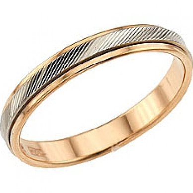 Обручальное кольцо М3879 - Ювелирный салон Магия золота в Воронеже