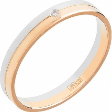 Обручальное кольцо М3883 - Ювелирный салон Магия золота в Воронеже