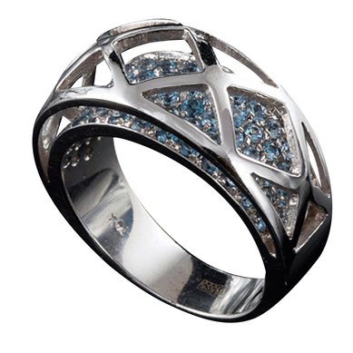 Обручальное кольцо В3945 - Ювелирный бутик ВАВИЛОН