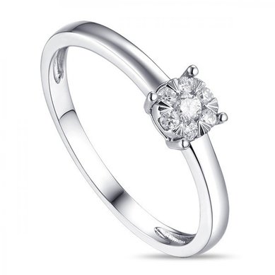 Помолвочное кольцо R2011-1851359AXD-R17-М8260 - Ювелирный бренд Московский ювелирный завод в Воронеже...