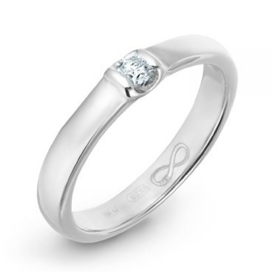 Обручальное кольцо R01-WED-00023-М8277 - Ювелирный бренд Московский ювелирный завод в Воронеже...