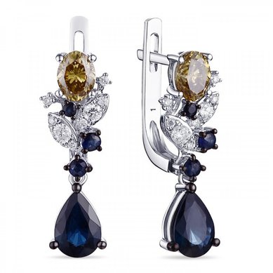 Серьги E2006-1982629CAXD-М8317 - Ювелирный бренд Московский ювелирный завод в Воронеже