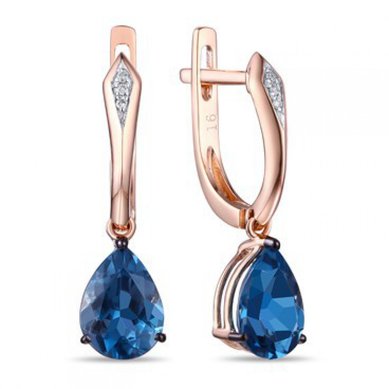 Серьги E2607-1982881CYU-R17-М8325 - Ювелирный бренд Московский ювелирный завод в Воронеже