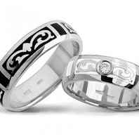 Обручальное кольцо РУССКИЙ СТИЛЬ | РУССКИЙ СТИЛЬ-З3898