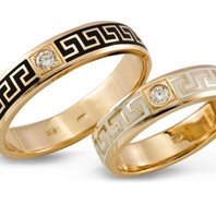 Обручальное кольцо МЕАНДР VIP | МЕАНДР VIP-З3901