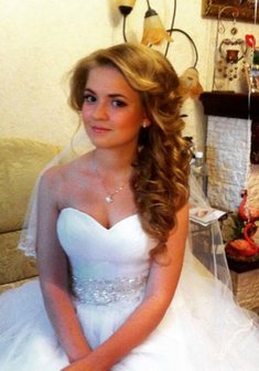 Свадебное платье В58945. В греческом стиле, длинное со шлейфом.