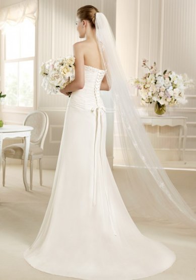 Свадебное платье MUSELINA-S31748 - Свадебный бутик SPOSA MODA
