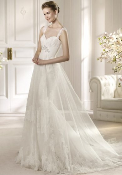 Свадебное платье AMANECER-S32048 - Свадебный бутик SPOSA MODA
