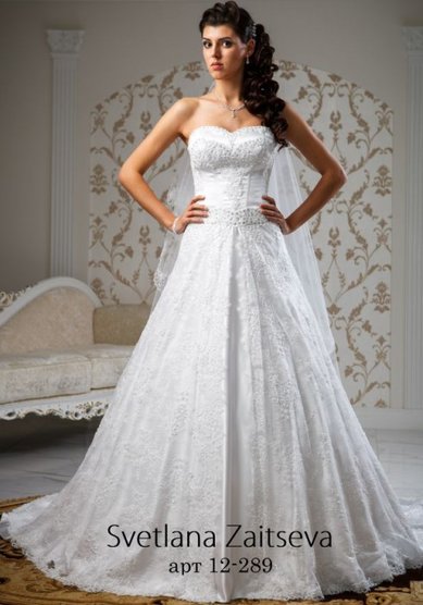 Свадебное платье 12-289-S32553 - Центр свадебного дизайна Svetlana Zaitseva