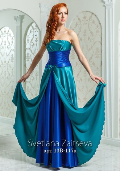 Вечернее платье 13В-117а-S32590 - Центр свадебного дизайна Svetlana Zaitseva