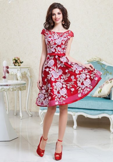 Вечернее платье 22в-98-S65819 - Центр свадебного дизайна Svetlana Zaitseva