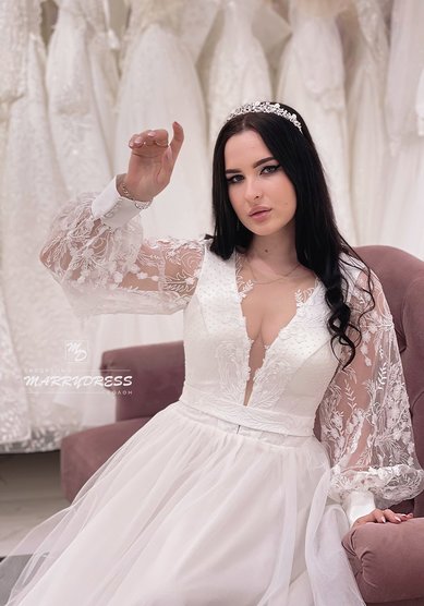 Свадебное платье M68743 - Свадебный салон Marrydress
