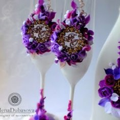 Свадебные бокалы С115291