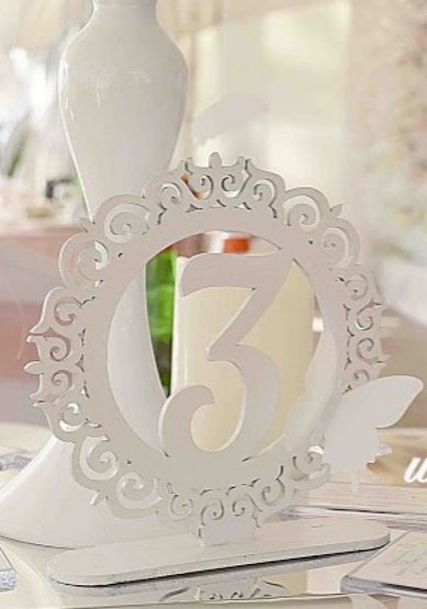 Номера на столы для госте B115275 - Свадебные аксессуары Bella Bridal